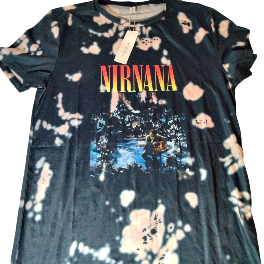 NWT Nirvana MTV Unplugged Unisex T-shirt Size M